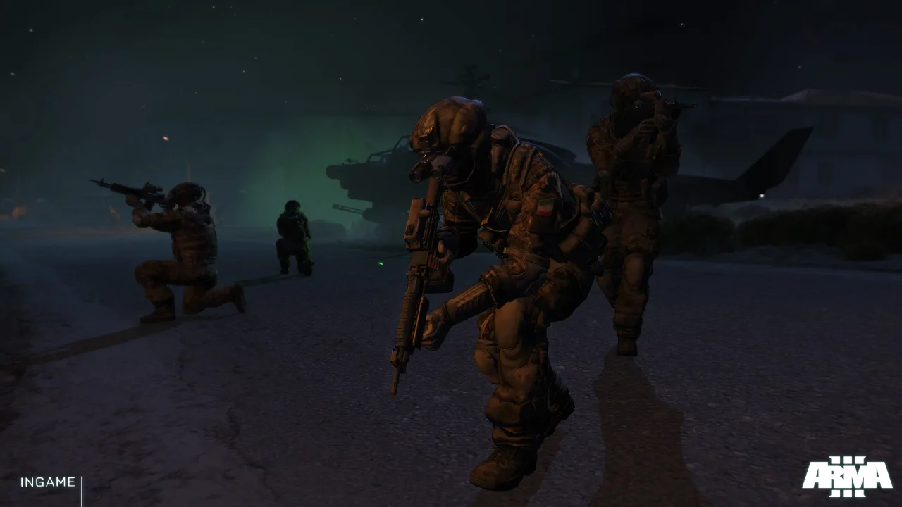 Еще одно видео ArmA 3/PhysX 3/скриншоты