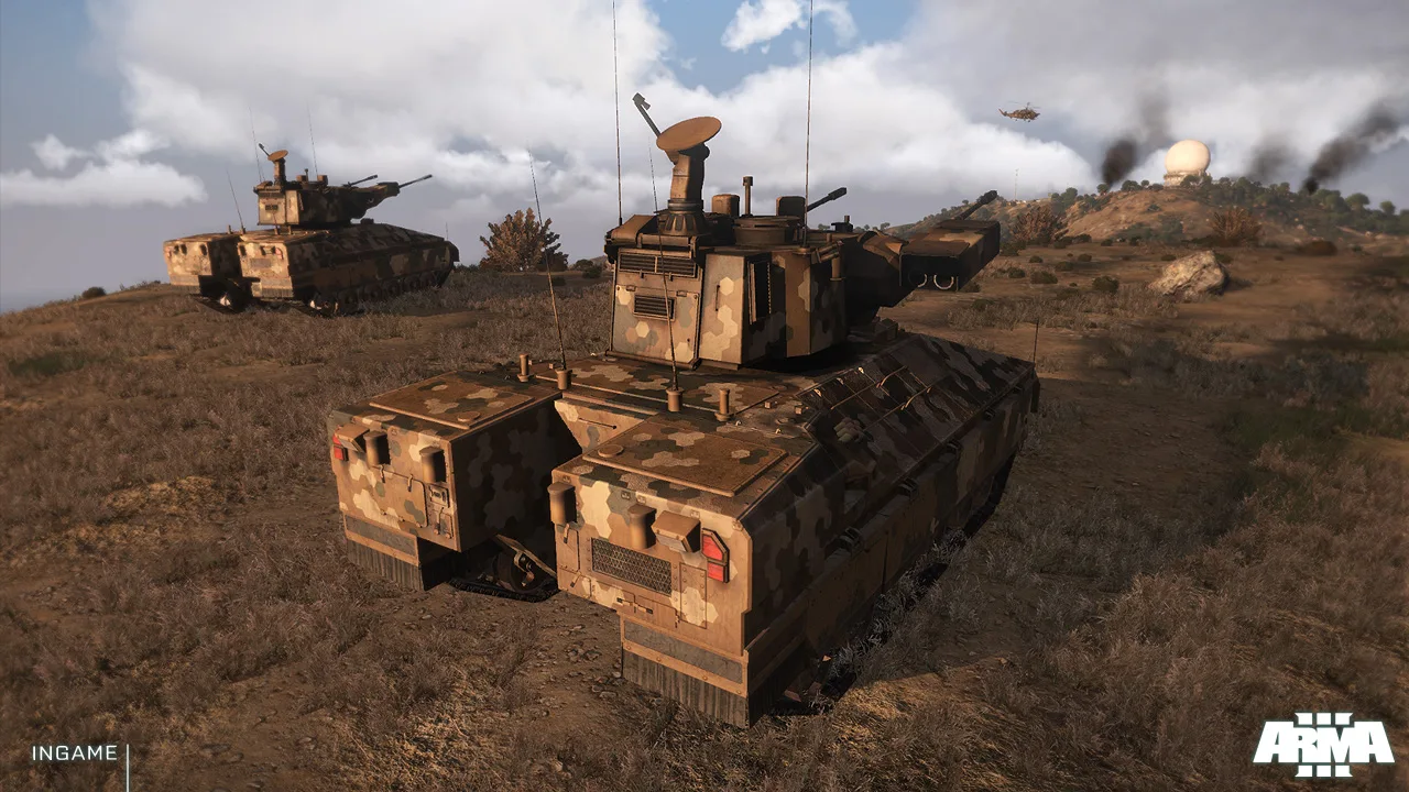 Еще одно видео ArmA 3/PhysX 3/скриншоты