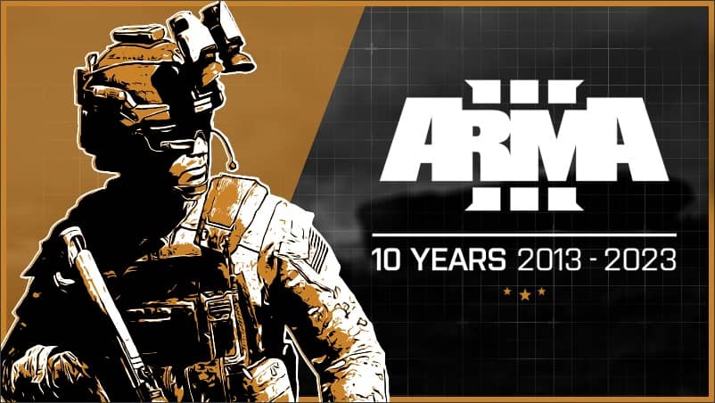 ARMA 3 празднует своё десятилетие